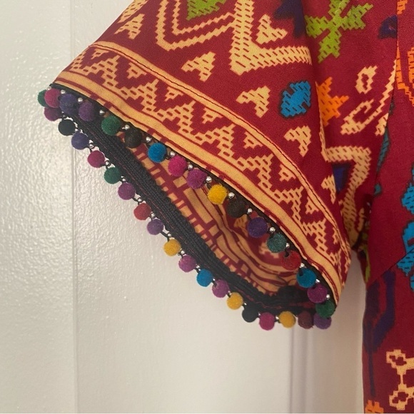 Modcloth "Naturalist Talent" Dress in Rust Sz XS NWOT - Picture 8 of 9